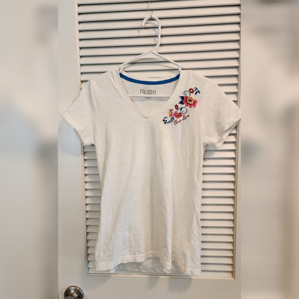 Frozen musical white "true love" t-shirt